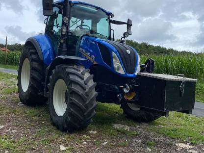 Bild 2:New Holland T5.120 Electro Command, Top Zustand