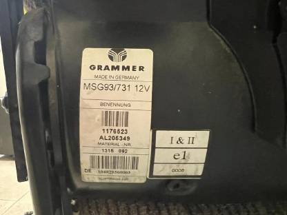 Bild 2:Traktorsitz John Deere MSG93/731