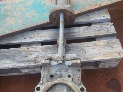 Pneumatik Schieber 6 Zoll