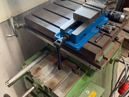 Bild 6:Fräsmaschine Fräse Metallbearbeitung Modellbau Holz