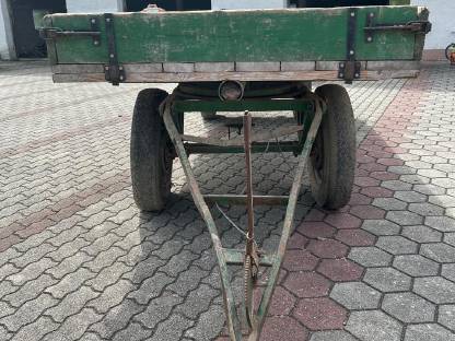 Bild 3:Gummiwagen Traktor-Anhänger