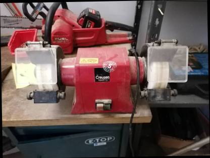 Doppelschleifbock Creusen DS 7500 TS