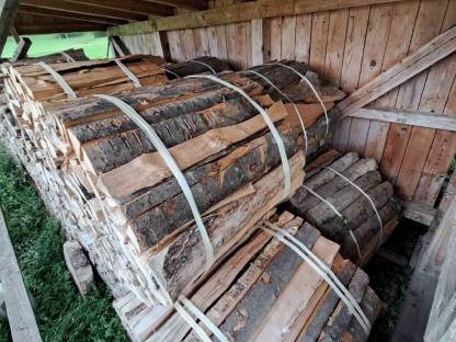 Bild 3:Brennholz Buche