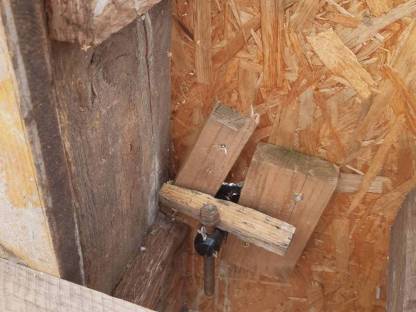 Bild 3:Schalung für Frontgewicht