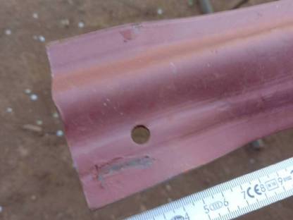 Bild 4:Kratzboden Schiene 1.560 mm lang