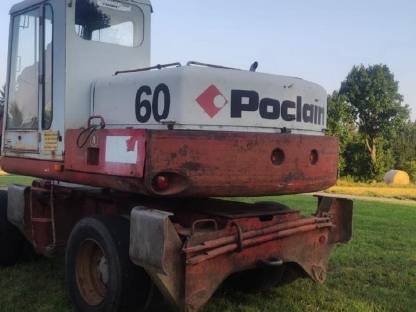 Bild 3:Bagger Poclain 60
