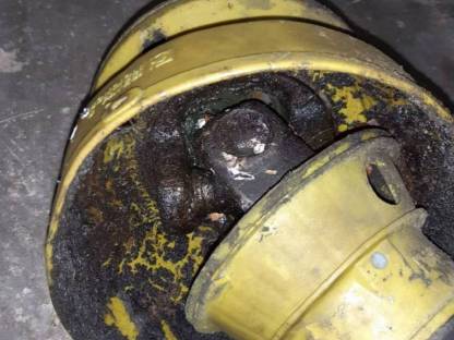 Bild 2:Beidseitige Weitwinkel-Gelenkwelle