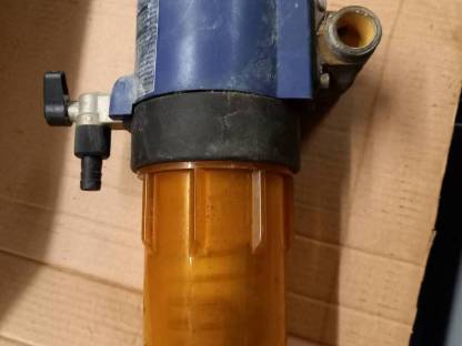 Bild 5:Gebrauchter Wasserfilter DRUFI DFR