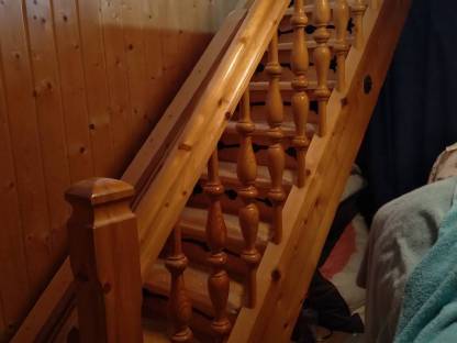 Holzstiege