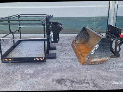 Bild 2:Manitou MT930 Arbeitskorbsteuerung Bj. 2023, 850 Bstd., Einsatzbereit