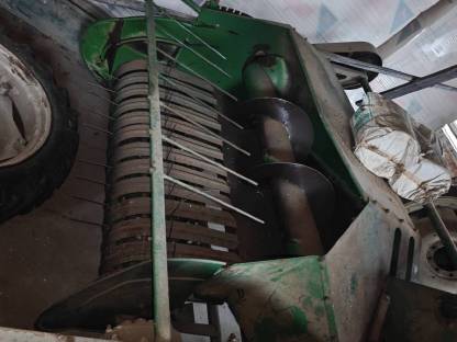 Bild 2:Kleinballen Strohpresse John Deere Lanz 214T
