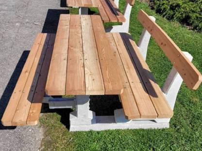 Hausbank, Gartenbank, Tisch