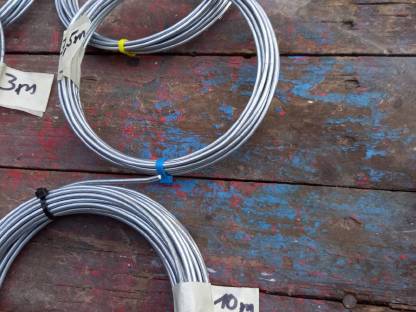 Bild 3:3 mm Spanndraht und 4 Spanner