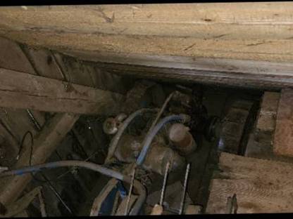 Bild 9:2 Vogel & Noot Motormäher mit 2 Mähbalken und Bandrechen