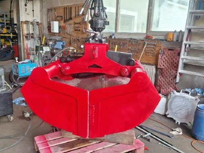 Bild 2:Palfinger 500 l Zweischalengreifer gebraucht