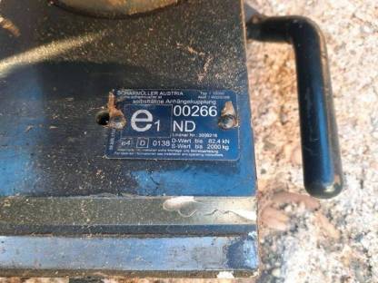 Bild 2:Steyr 8130 Zugmaul