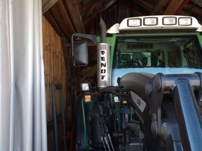 Bild 2:Auspuffblech Edelstahl für Fendt 300 Vario SCR