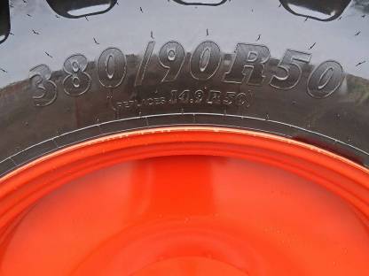 Fendt 722 Kulturräder 380/90 R50, 320/85 R38
