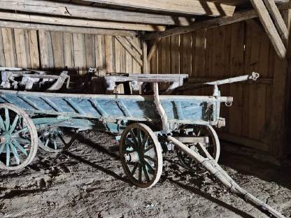 Leiterwagen + Schlitten (Bj. 1906)