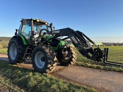 Bild 7:Deutz Agrotron 150 New Stoll Robust F50 Frontlader, Druckluft