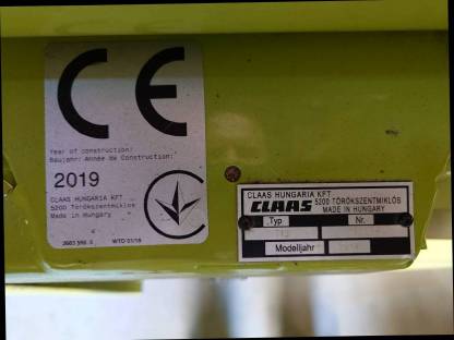 Bild 8:CLAAS C540 Klappschneidwerk