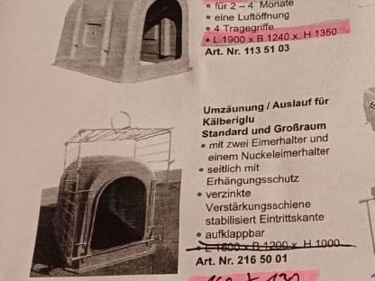 Bild 2:Iglu für Kälber