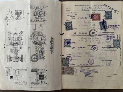 Bild 8:Oldtimer Traktor Fordson Major EZ 1956