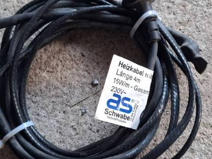 Heizkabel Schwabe mit Thermostat