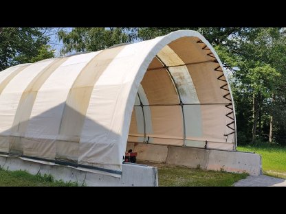 Rundbogenhalle 9,3 x 6,2 x 4,5