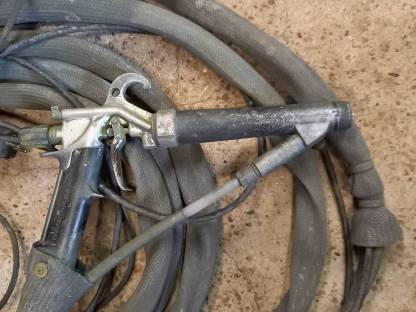 Bild 4:Defekte Elektrostatik Lackierung Wagner VM2000