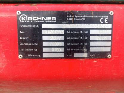 Bild 3:Kirchner Miststreuer KT5019 TA