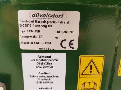 Bild 6:Zwangsmischer Betonmischer Düvelsdorf