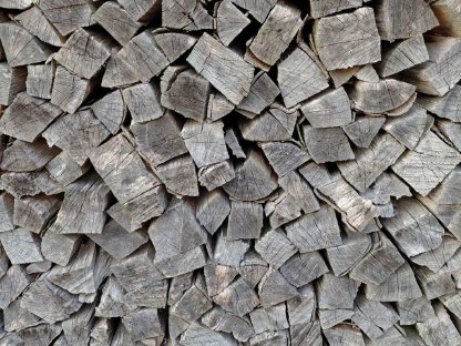 Trockenes Buchen Brennholz