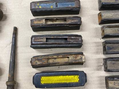 Bild 4:Puch Assmann Pedale - Gummi - Pedale Teile HMW, Puch, Styria