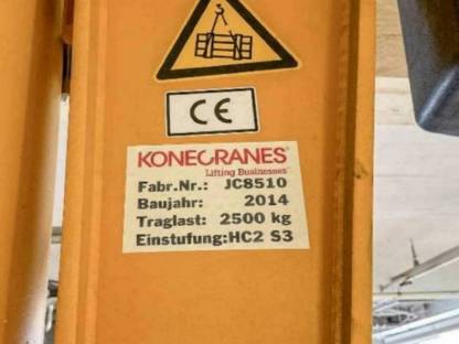 Bild 7:Säulenschwenkkran Konecranes 2,5 t