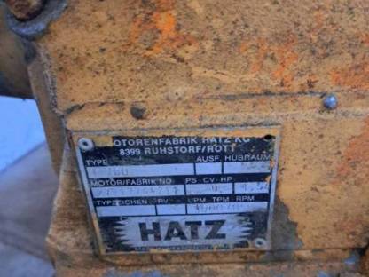 Bild 3:Hatz E 780 Motor