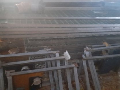 Bild 2:Aufstallung für Ferkel