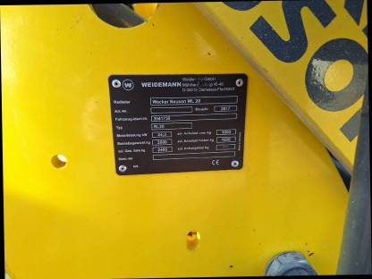 Bild 3:Hoftrac Weidemann 1160 Wacker Neuson WL20
