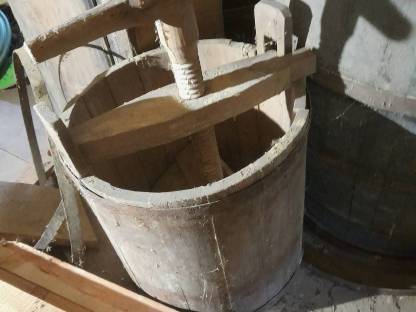 Alte landwirtschaftliche Geräte