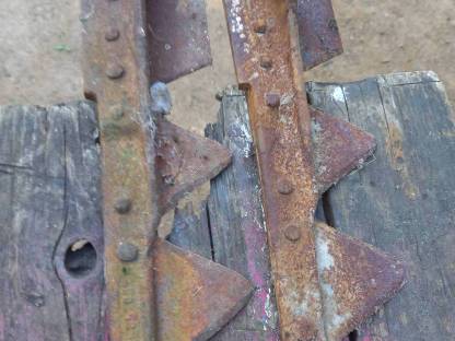 Bild 2:2 Stocky&Schmitz Mähmesser, 2 IHC Mähmesser