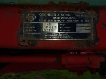 Bild 6:Miststreuer Kirchner T45