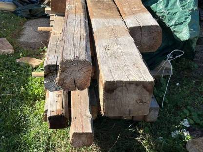 Bild 3:Alte Holzbalken
