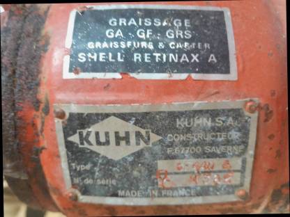 Bild 2:Kreiselheuer Kuhn GF440