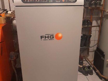 Bild 4:Holzvergaser Fröling