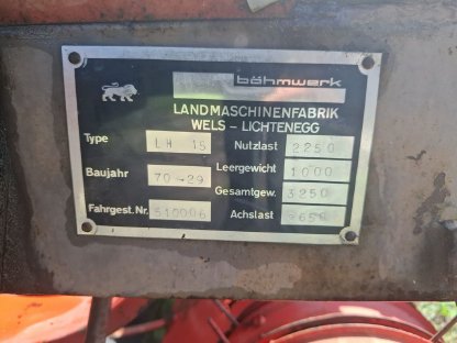 Bild 6:Ladewagen 15 m³