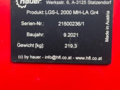 Bild 3:Frontlader Hauer