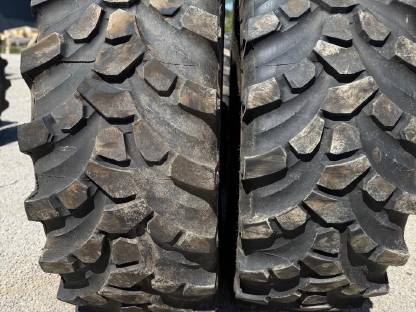 Bild 4:Reifen 710/70R42 und 600/70R30 Nokian Steel Belted Traktor