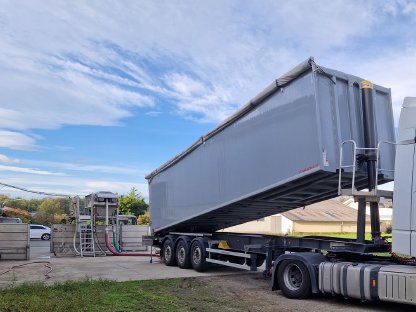 Bild 7:Kürbiskern-Waschanlage neue Generation