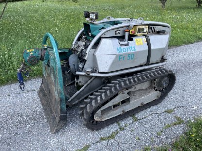 Pfanzelt Moritz FR50 ferngesteuerte Forstraupe