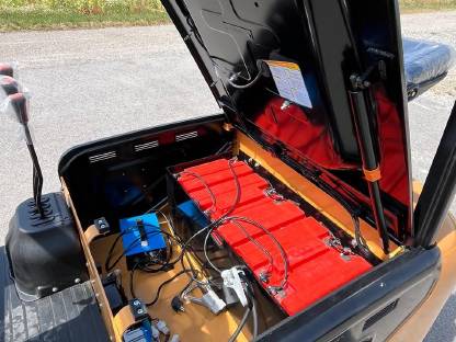 Bild 9:1,5 t Elektrostapler Triplexmast 25 Bstd.